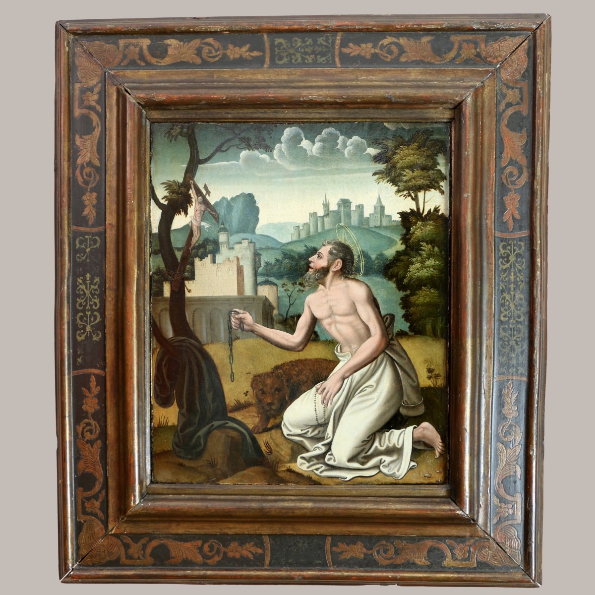 Simon De Châlons (1500-1561) Attributed. Saint Jerome Around 1520-1530