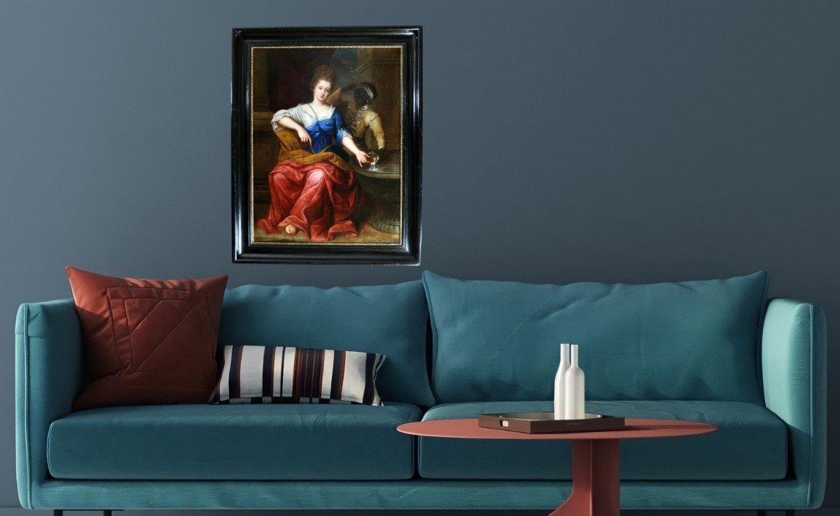 Alexis Simon Belle (1674-1734) Portrait De Louise Hippolyte Grimaldi, Princesse De Monaco-photo-4