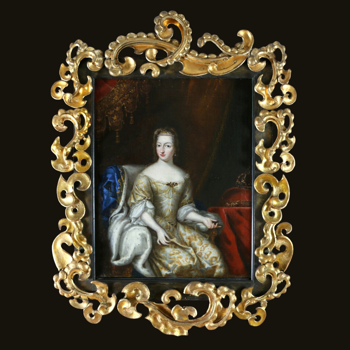 David Kloecker Ehrenstrahl. Portrait Of The Swedish Queen Hedvig Eleonor Of Holstein-gottorp 