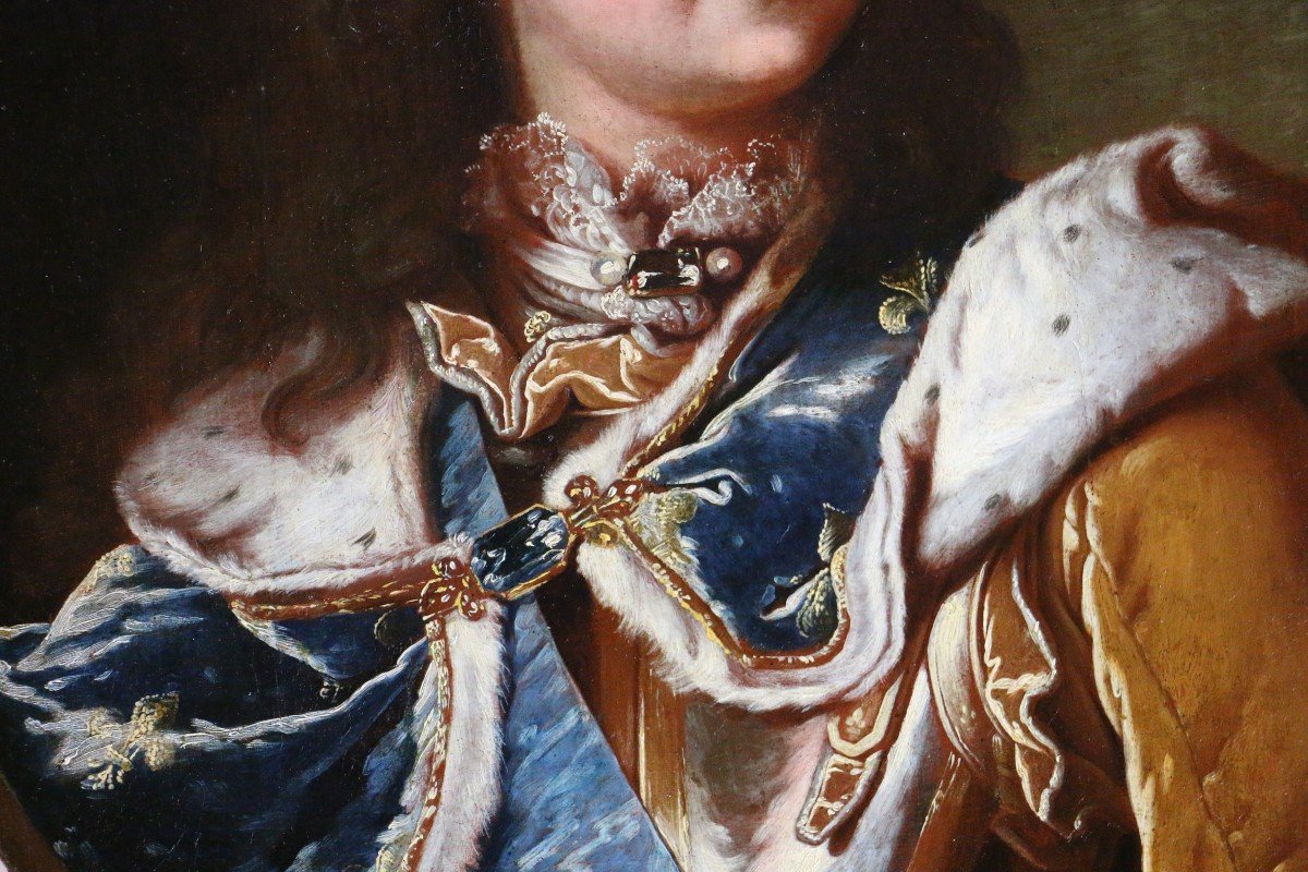 Hyacinthe Rigaud (1659-1743) Et Son Atelier. Portrait Du Jeune Louis XV.-photo-1