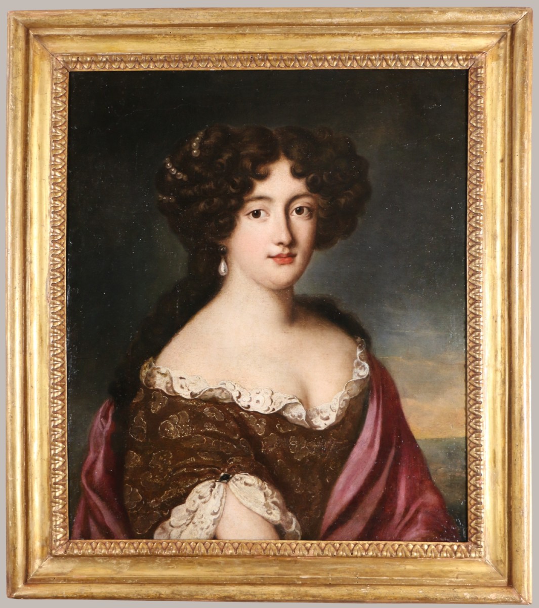 Jacob Ferdinand Voet (1639-1689),  Portrait d'Hortense Mancini.