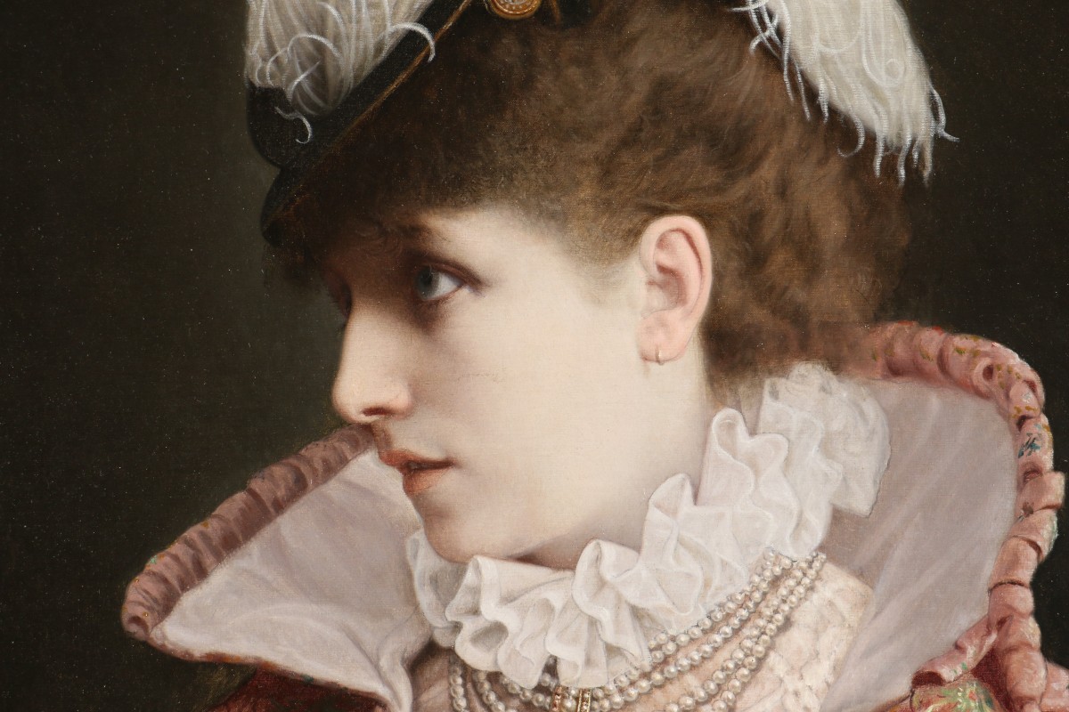 Portrait De Sarah Bernhardt (1844-1923) Costumée En Dona Sol Dans Hernani.-photo-3