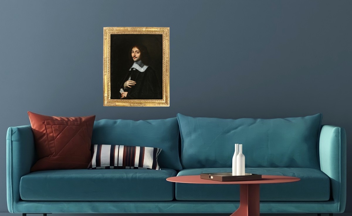 Philippe De Champaigne (1602-1674) Workshop. Presumed Portrait Of Noel Bullion.-photo-7