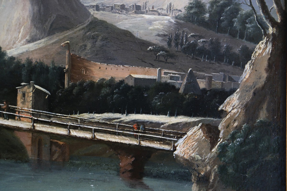 French School, Late 18th Century Attributed To César Van Loo (1743-1821) - Winter Landscape-photo-1