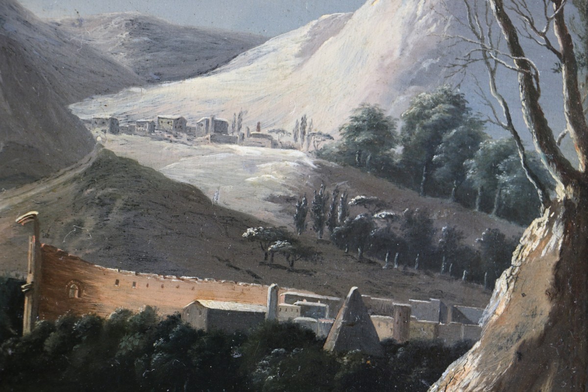 French School, Late 18th Century Attributed To César Van Loo (1743-1821) - Winter Landscape-photo-2