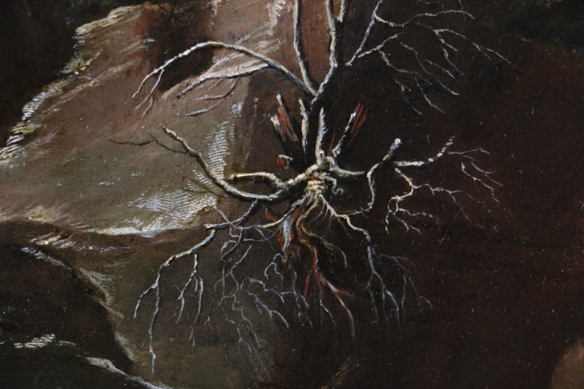 French School, Late 18th Century Attributed To César Van Loo (1743-1821) - Winter Landscape-photo-5