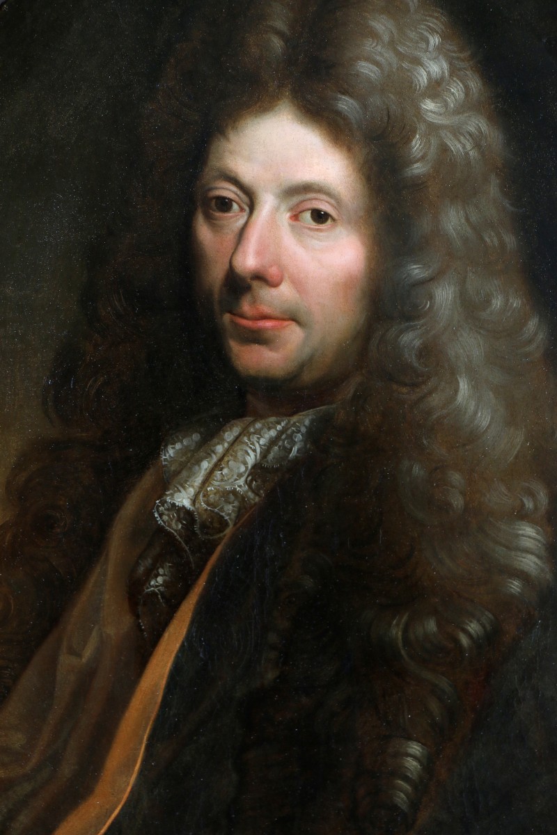 Joseph Vivien (1657-1734) Around. Presumed Portrait Of Mr De Laborderie.-photo-3
