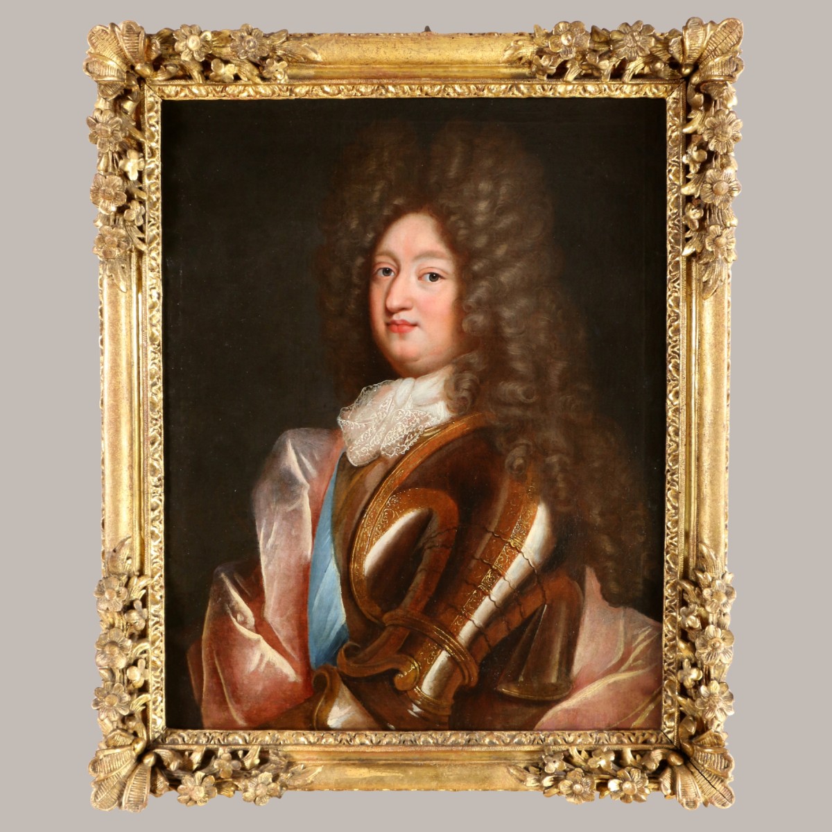 Alexis Simon Belle (Paris 1674-1734) attribué. Portrait du Grand Dauphin vers 1700.
