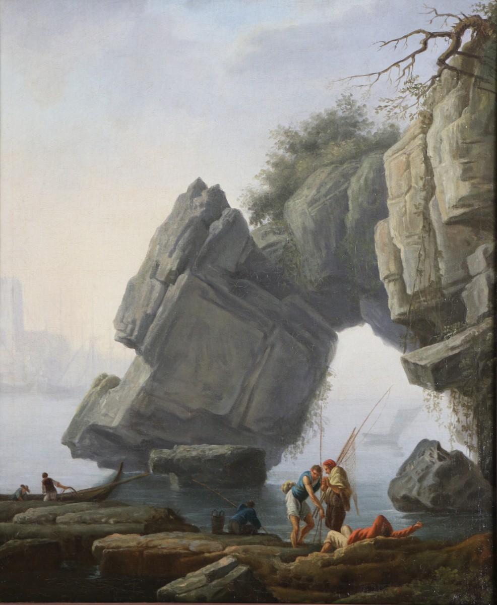 Claude-Joseph Vernet (1714–1789) et son atelier, vers 1745/55. Les pêcheurs florentins.-photo-2