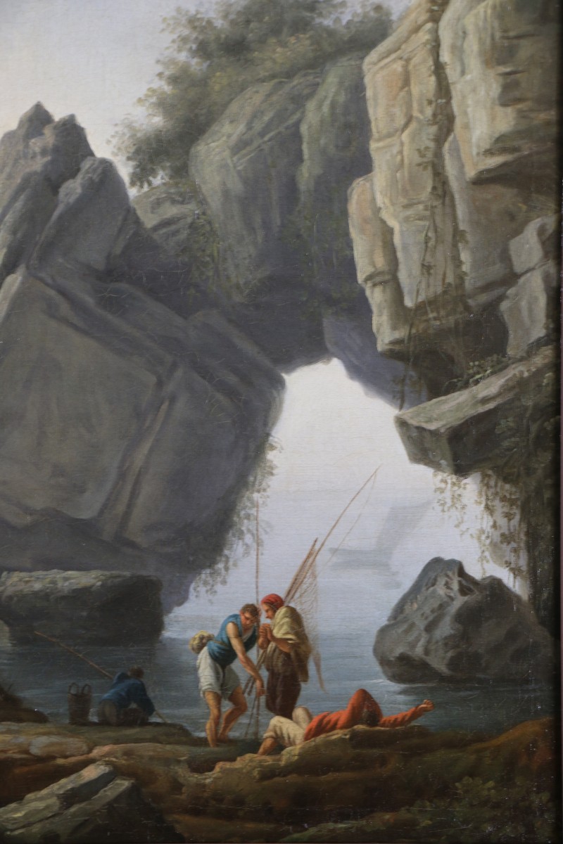 Claude-Joseph Vernet (1714–1789) et son atelier, vers 1745/55. Les pêcheurs florentins.-photo-4