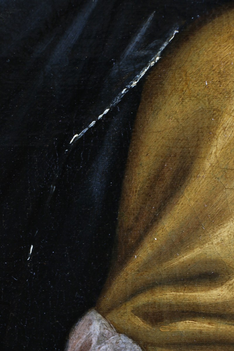 Caravaggio School Circa 1630. Portrait Of A Young Shepherd.-photo-4