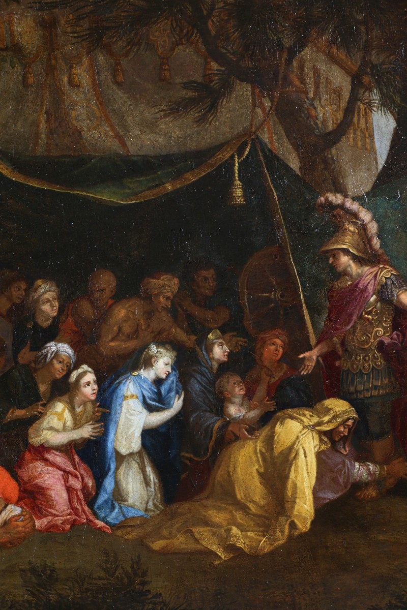 École française, vers 1680–1700, la tente de Darius d’après Charles Lebrun-photo-2