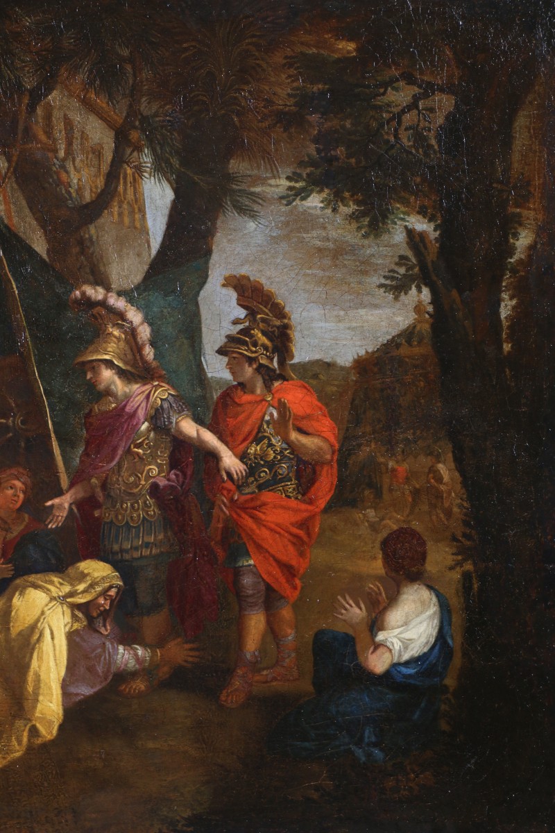 École française, vers 1680–1700, la tente de Darius d’après Charles Lebrun-photo-3