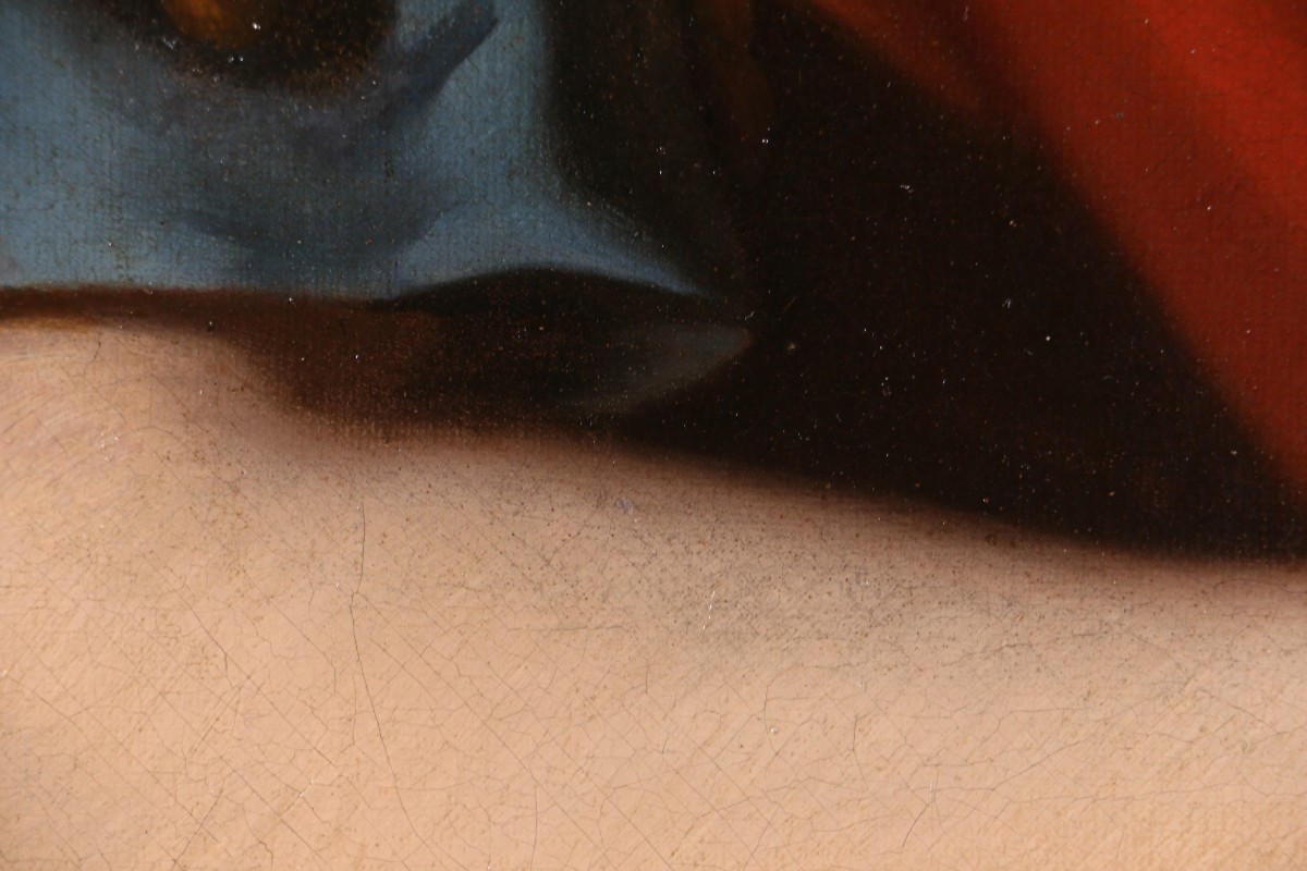 Pierre Mignard (1612-1695) And Workshop. Molière In Caesar's Costume Circa 1690/1700.-photo-4