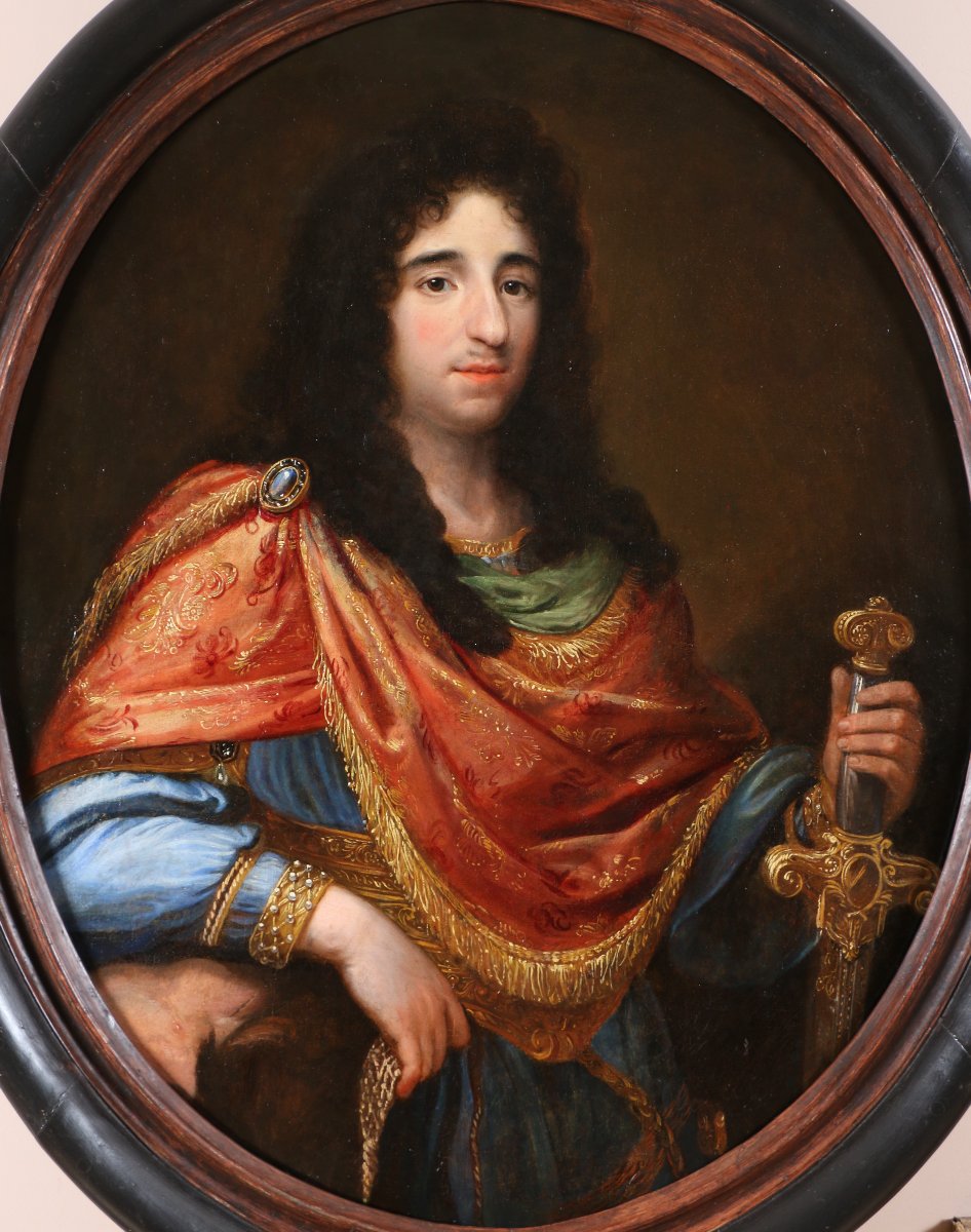 François-louis De Bourbon, Prince Of Conti, Known As The Grand Conti (1664–1709), Circa 1685.-photo-2