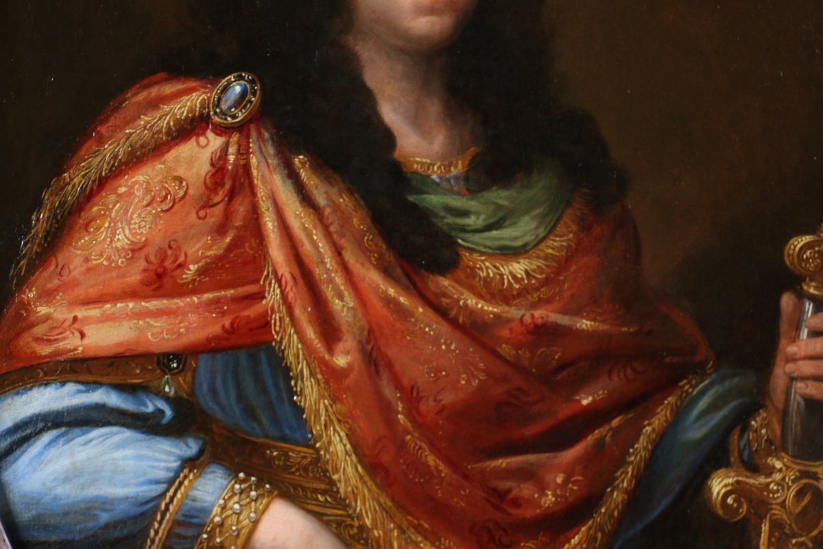 François-louis De Bourbon, Prince Of Conti, Known As The Grand Conti (1664–1709), Circa 1685.-photo-1