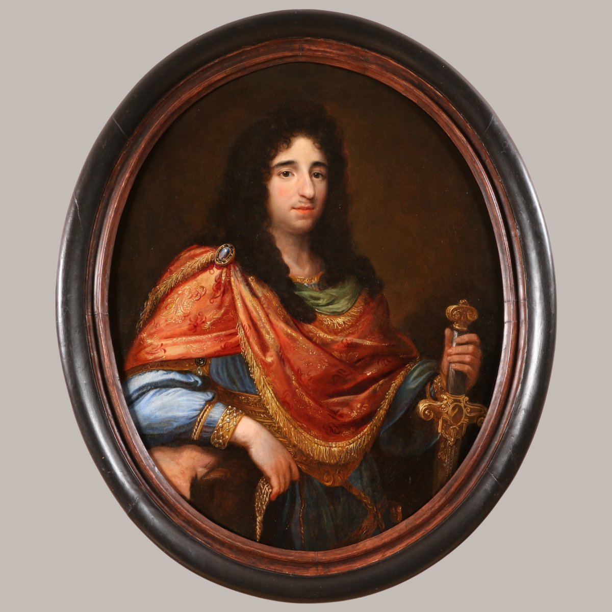 François-louis De Bourbon, Prince Of Conti, Known As The Grand Conti (1664–1709), Circa 1685.