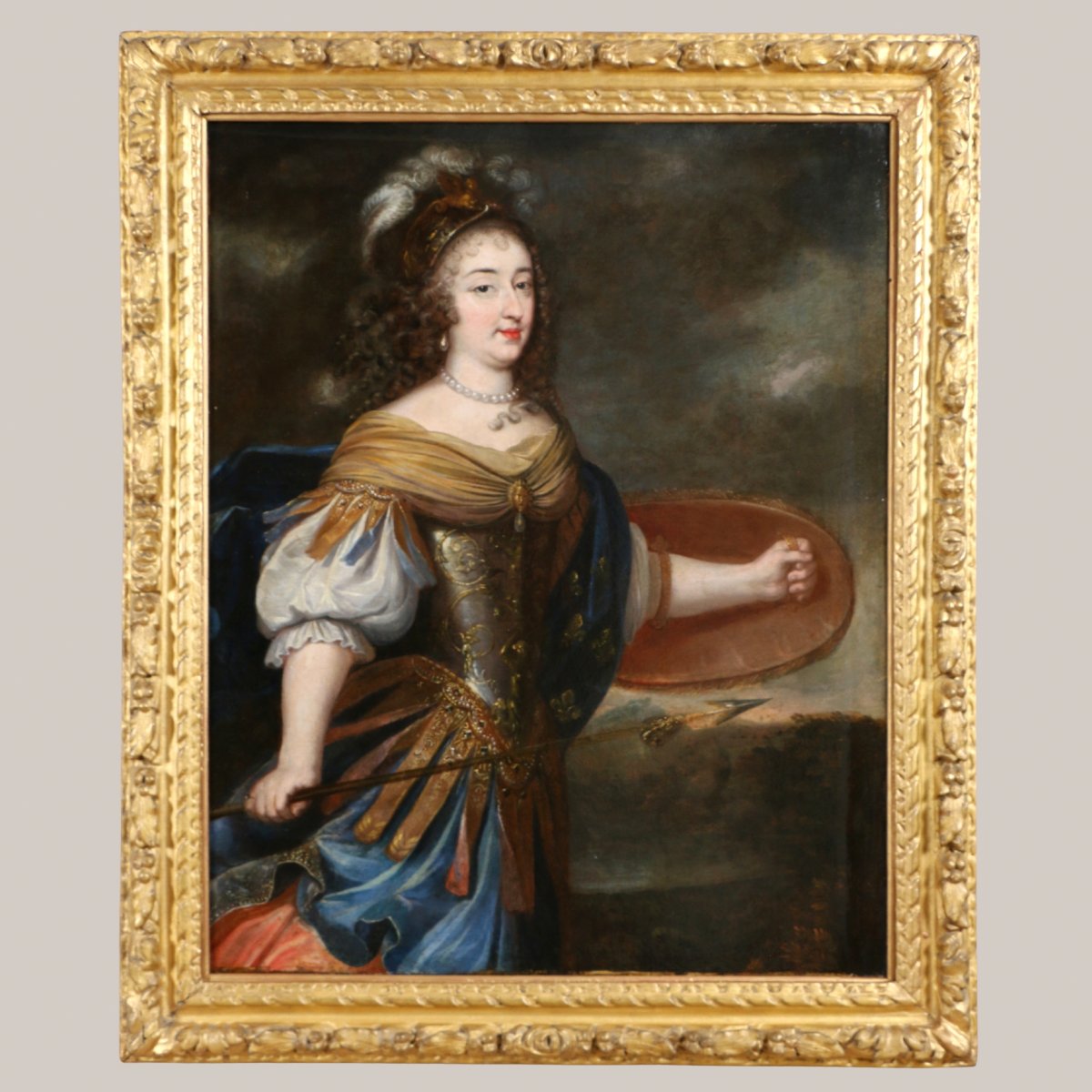 Anne-marie-louise D’orléans, Known As “la Grande Mademoiselle,” Attributed To The Beaubruns, Circa 1660.