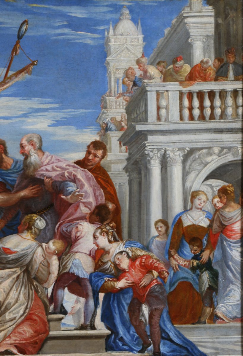 Venise, vers 1710–1720, Marc et Marcellin conduits au martyre d’après Véronèse.-photo-3