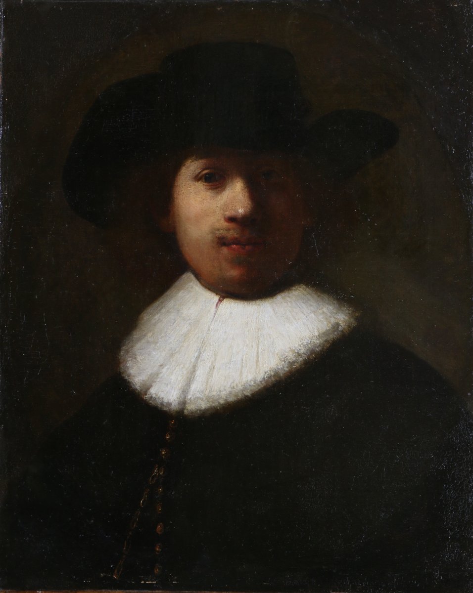 Atelier de Rembrandt Harmensz. van Rijn (1606-1669) Autoportrait de Rembrandt -photo-2