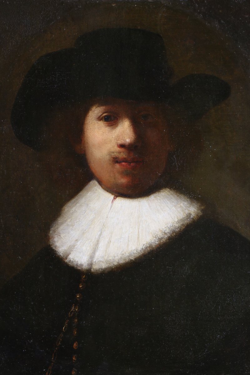 Atelier de Rembrandt Harmensz. van Rijn (1606-1669) Autoportrait de Rembrandt -photo-3