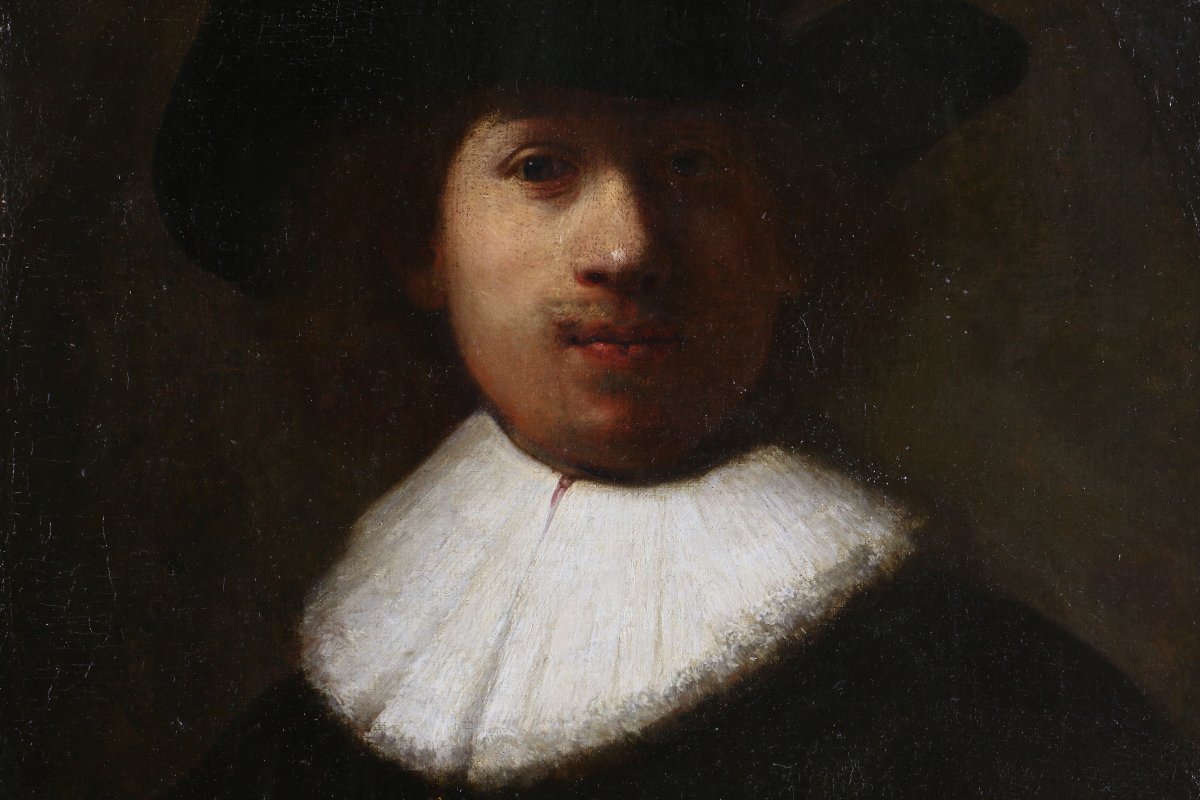 Atelier de Rembrandt Harmensz. van Rijn (1606-1669) Autoportrait de Rembrandt -photo-1