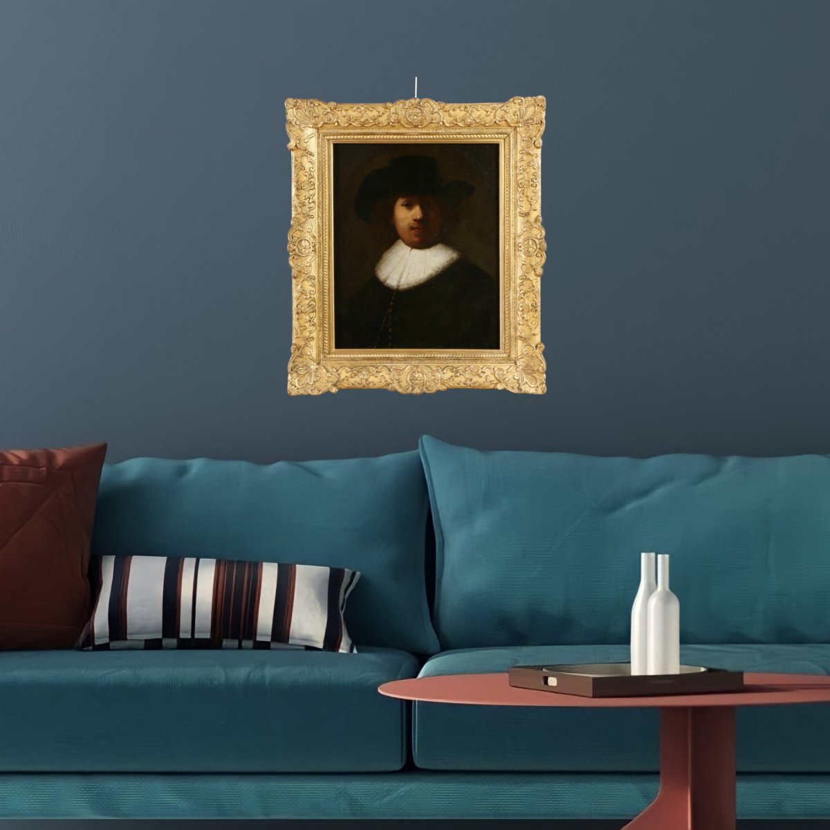 Atelier de Rembrandt Harmensz. van Rijn (1606-1669) Autoportrait de Rembrandt -photo-4