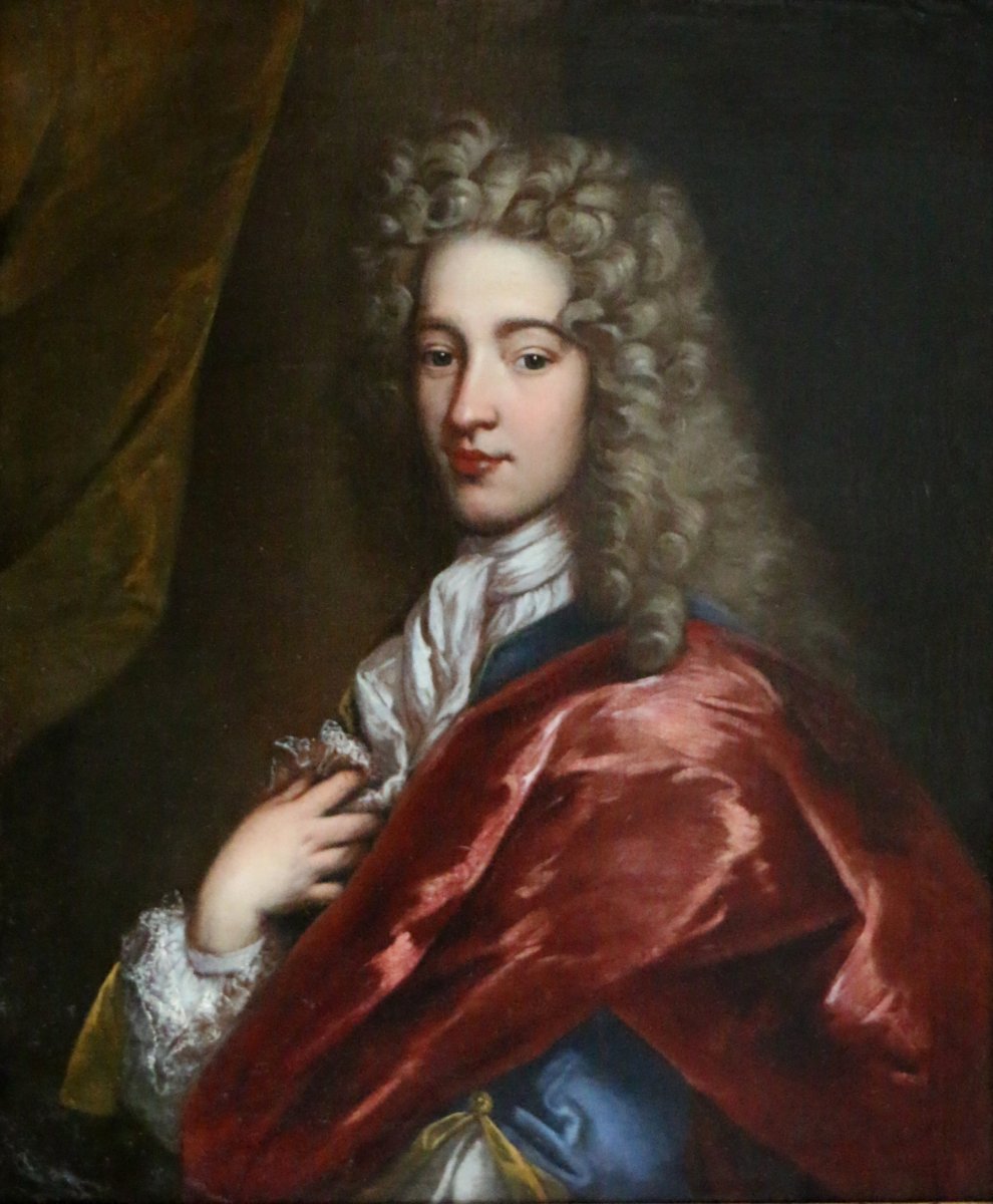 Alexis Simon Belle (1674-1734) Atelier-portrait présumé de James Stuart