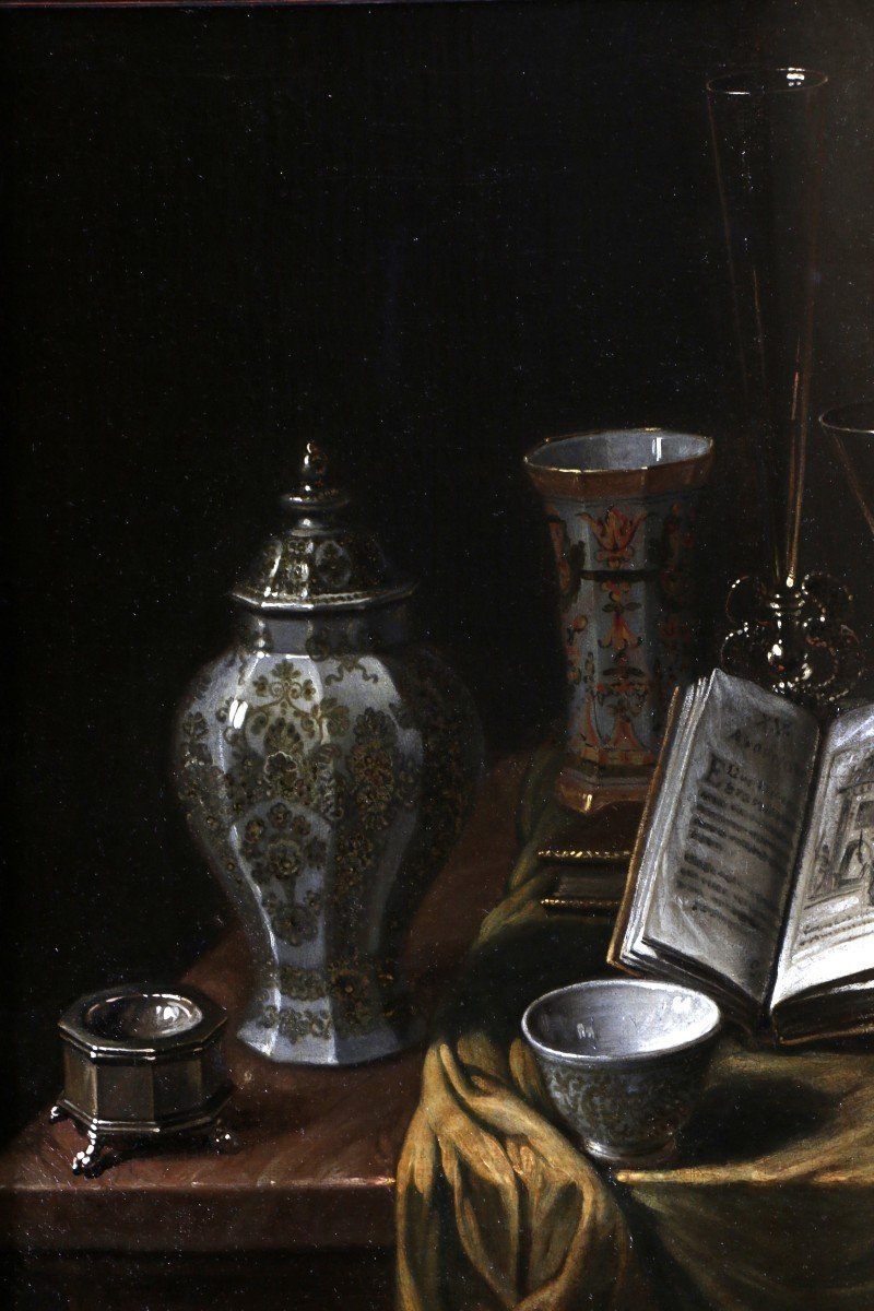 Pieter Gerritsz Van Roestraten (1627, 1698) Attribué. Nature Morte -photo-1