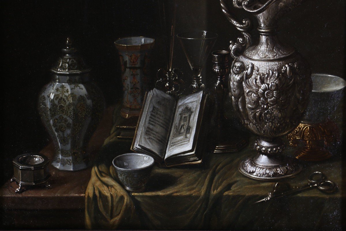 Pieter Gerritsz Van Roestraten (1627, 1698) Attribué. Nature Morte -photo-2