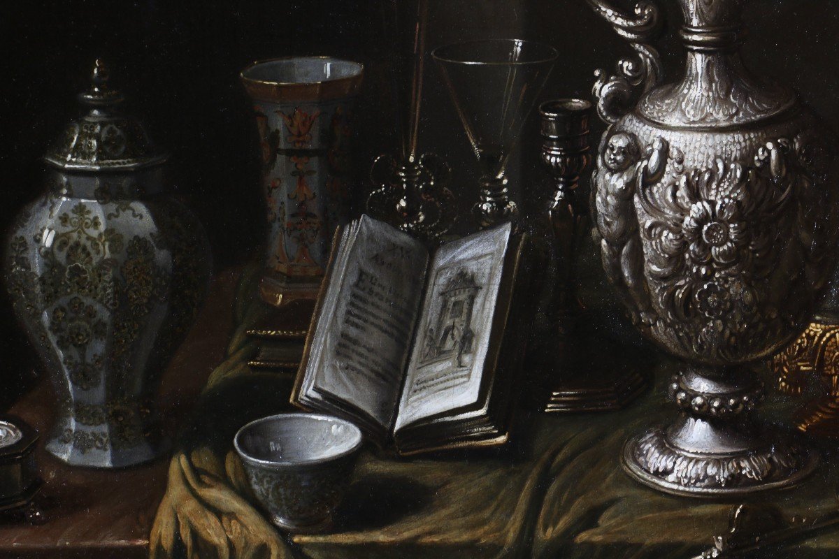 Pieter Gerritsz Van Roestraten (1627, 1698) Attribué. Nature Morte -photo-3