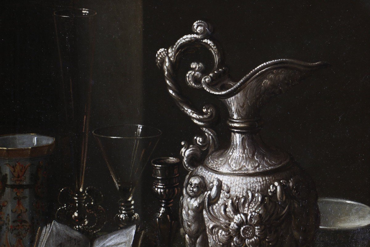 Pieter Gerritsz Van Roestraten (1627, 1698) Attribué. Nature Morte -photo-5
