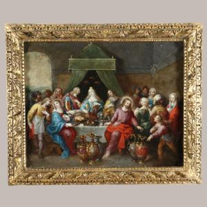 Frans Franken II (1581-1641) et atelier. Les noces de Cana vers 1615/1620