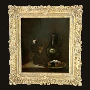 Hans Van Sant (active Between 1630 And 1653) Attributed. Still Life With Romer