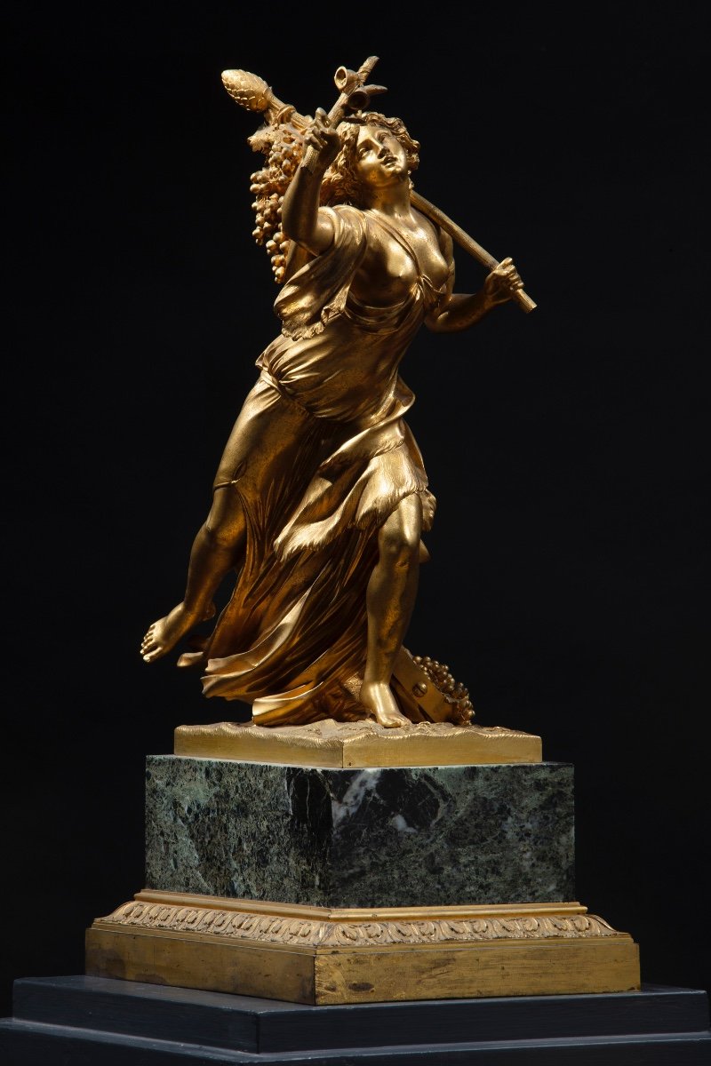 Sculpture En Bronze Doré Et Finement Ciselé 