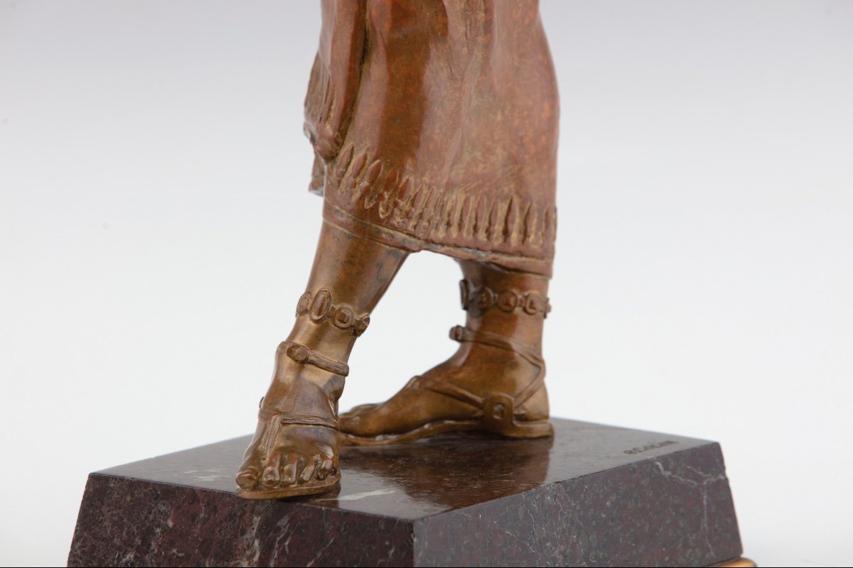 Sculpture en bronze de Georges Colin (1876-1917)-photo-2
