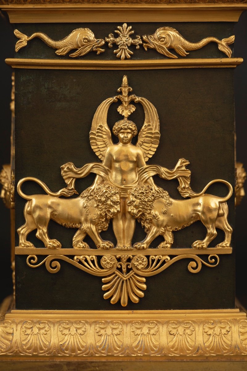 Pair Of Empire-style Candelabra-photo-1