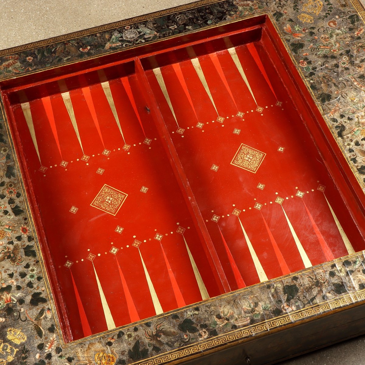 Chinese Game Table, Canton (china), Circa 1850-photo-4