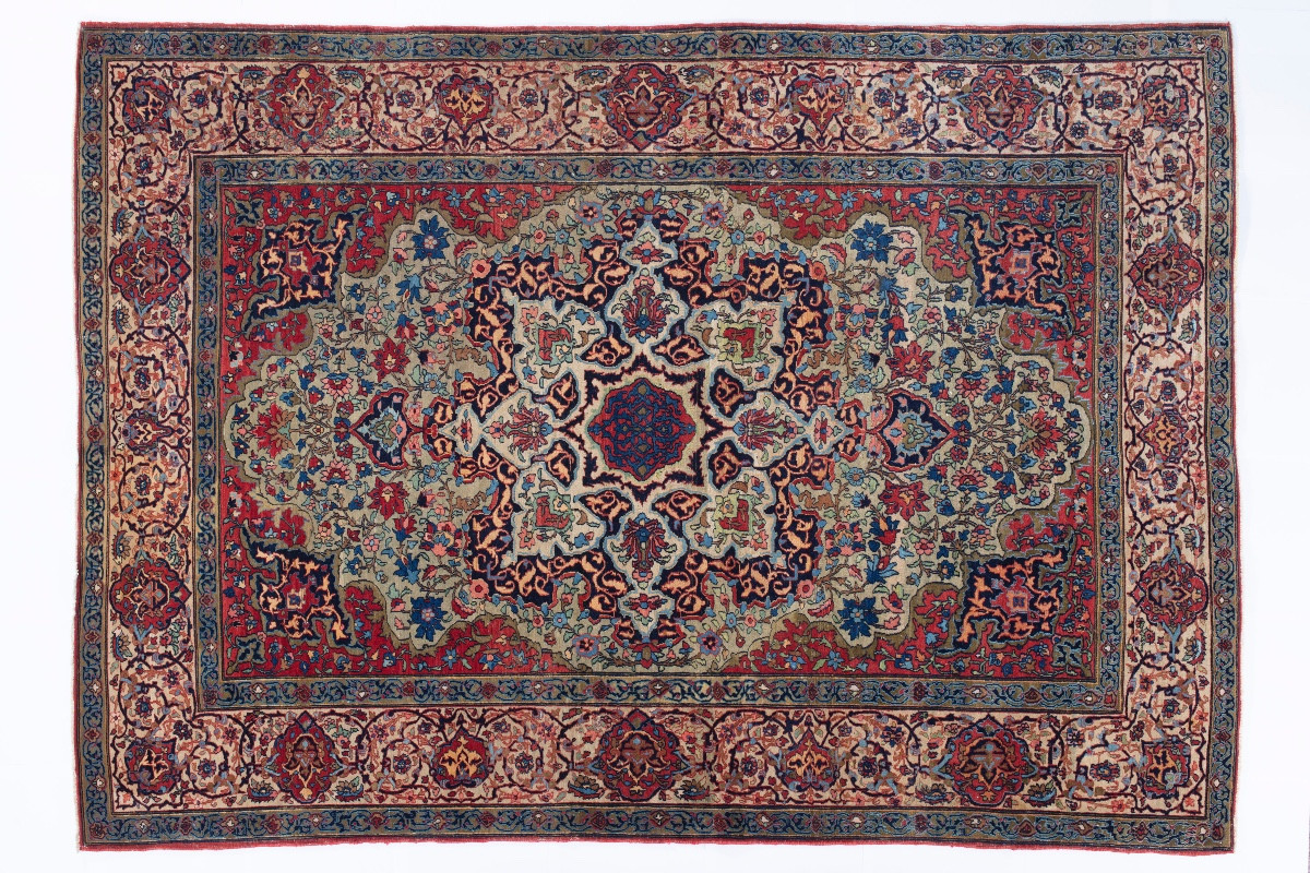 Tapis persan Téhéran, 210x150 cm, Iran