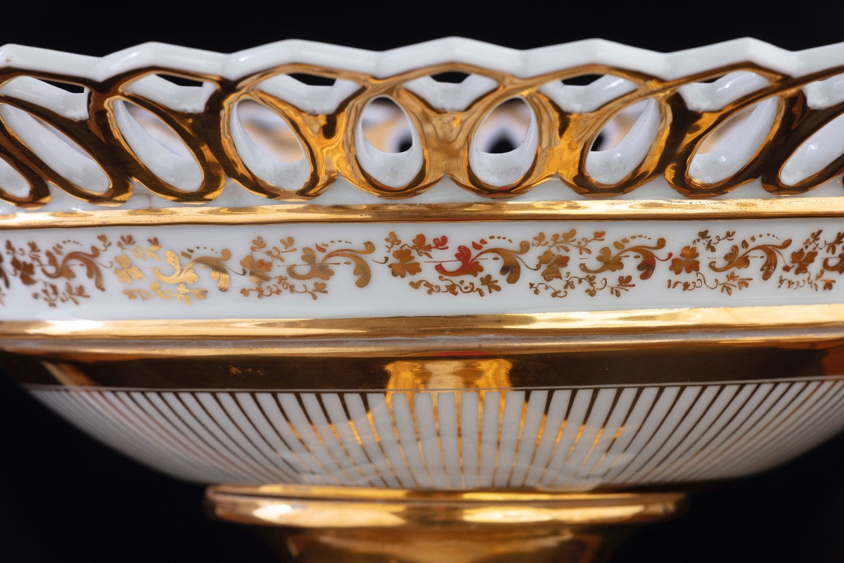 Biscuit And Porcelain Centerpiece, France-photo-3