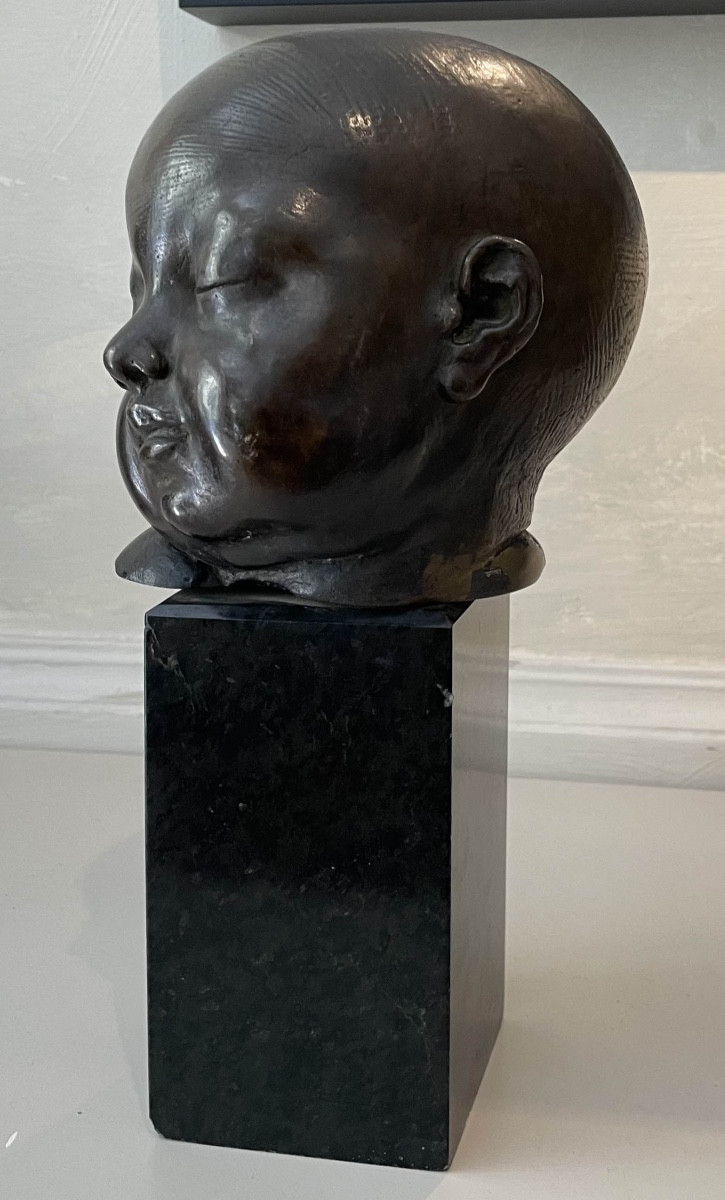 Sculpture de Tête d'enfant-photo-2