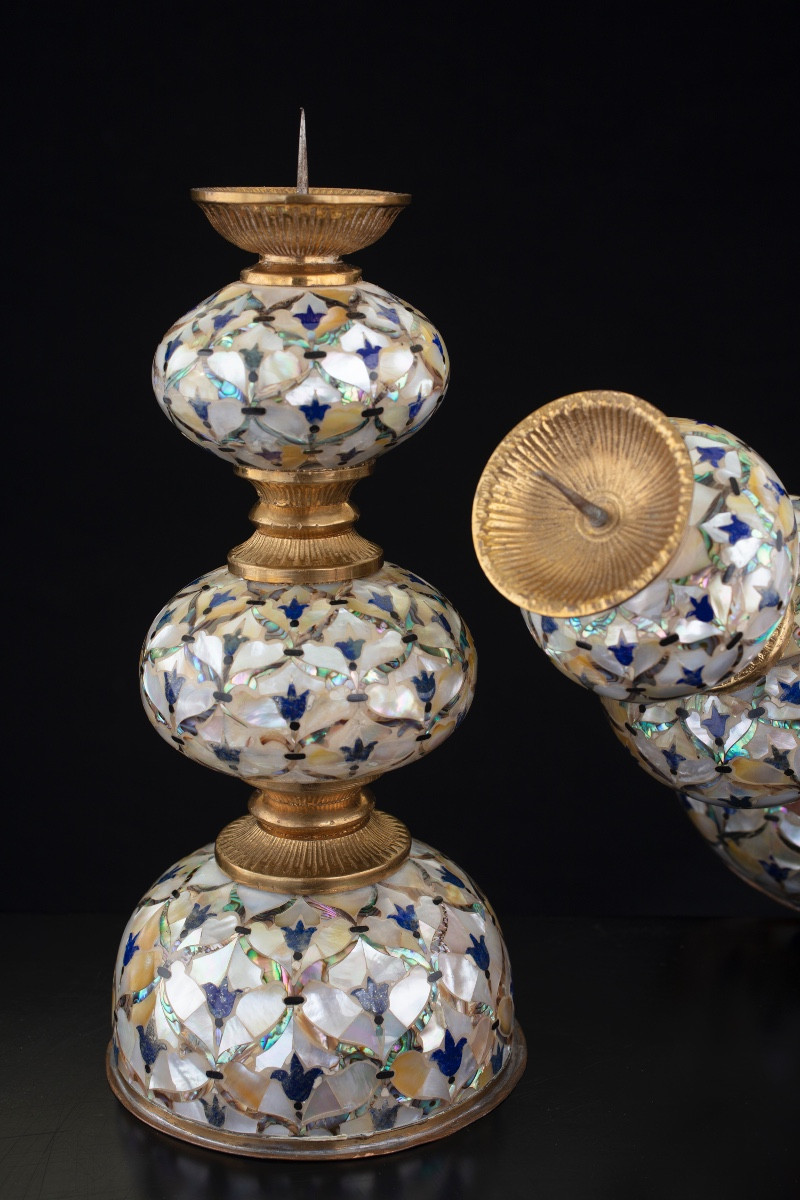 Mother-of-pearl Candelabra-photo-1