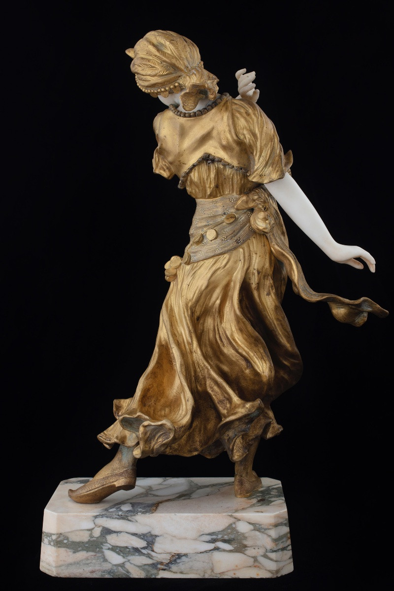 Fortunato Gory (florence 1869 Ca. - Paris 1925), “oriental Dancer”-photo-4