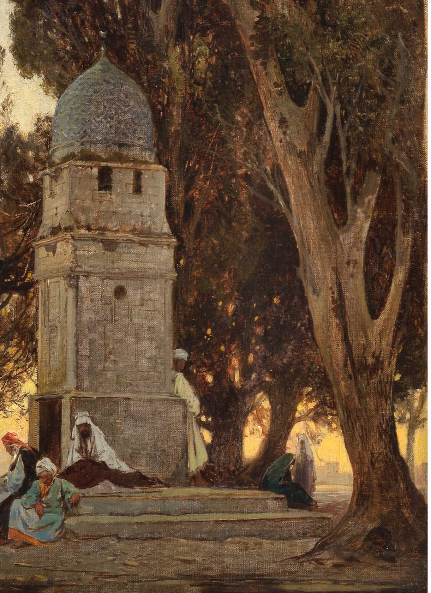 Hermann Corrodi, “the Sabil Qaitbay On The Esplanade Of The Dome Of The Rock, Jerusalem”-photo-3