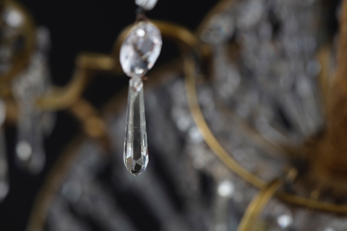 Paire de girandoles allemandes d'époque néoclassique-photo-3