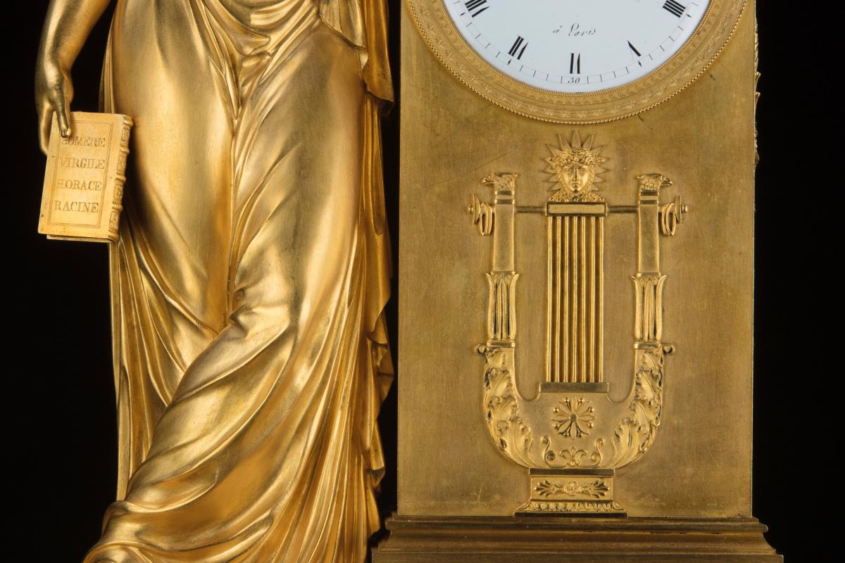 Pendule en bronze Lepaute et Fils-photo-4