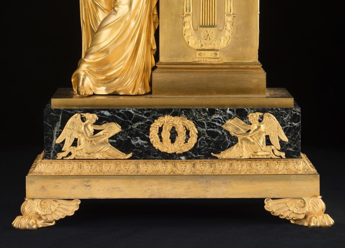 Pendule en bronze Lepaute et Fils-photo-6