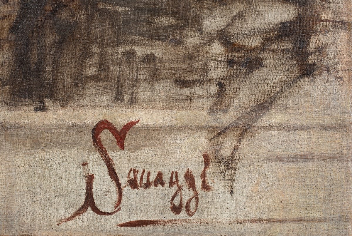 Painting By Cesare Saccaggi-photo-3