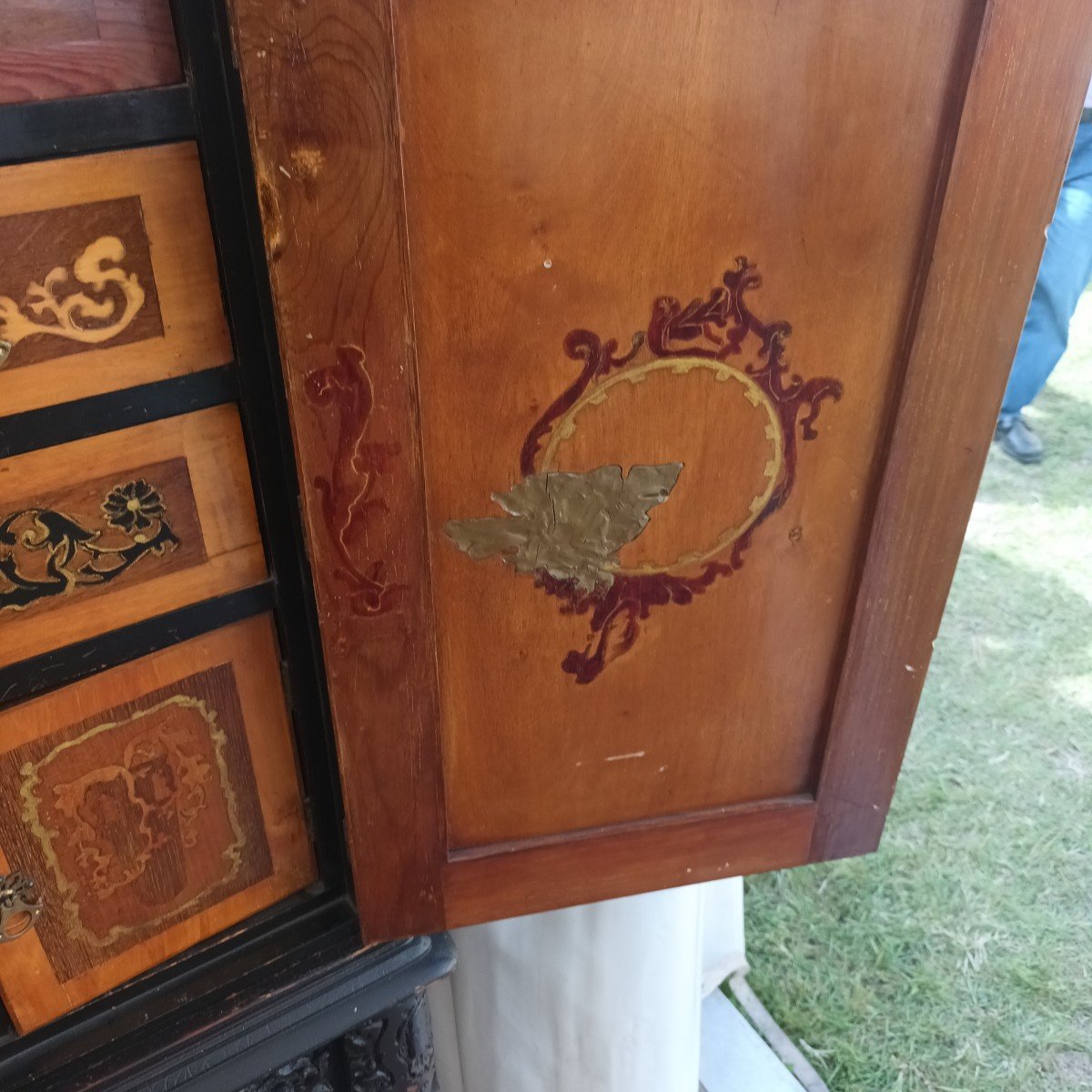 Cabinet Chinois Début 20eme Siècle-photo-1