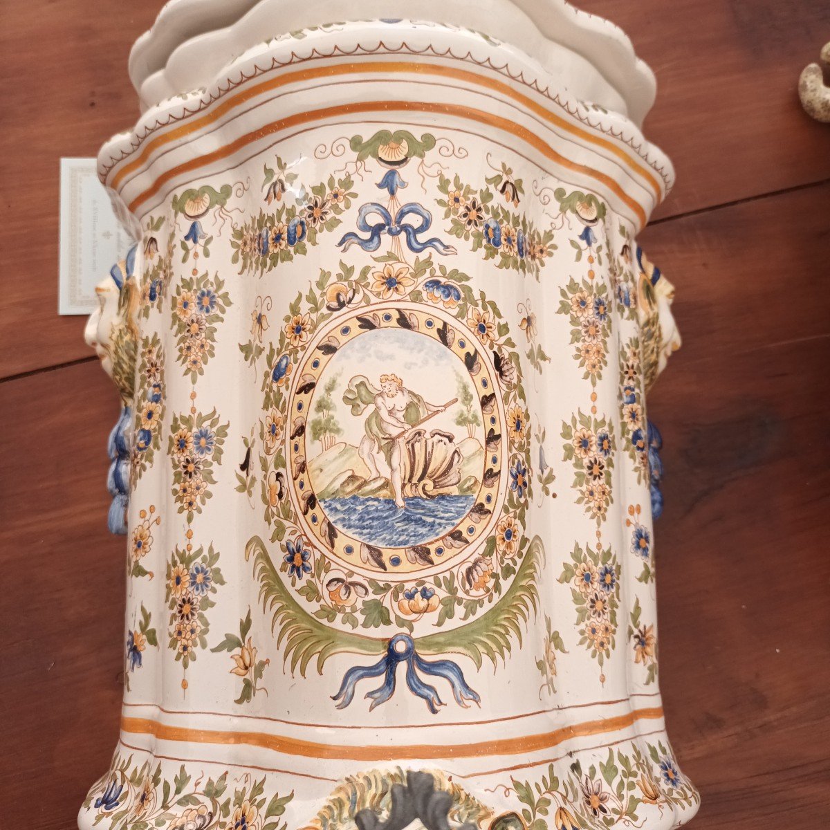 Moustier Earthenware Fountain-photo-3